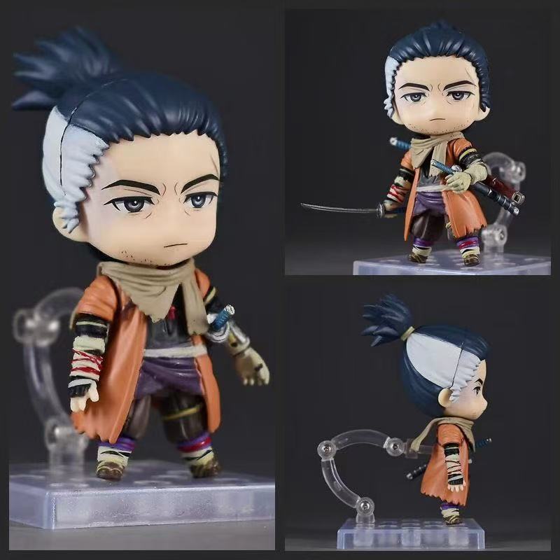 In Stock Sekiro: Shadows Die Twice Action Figure 2522 Q-Version Clay Man Sekiro Collectible Model Activity Doll Playthings Kids Gifts