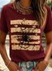 Fashion Women Retro Creative Halloween Print T Shirt Funny Casual O-neck Short Sleeves T-shirt Summer Female Tee Shirt Halloween Limited Edition