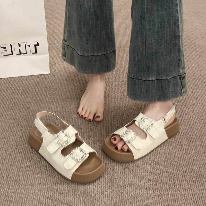 New Casual Beach Shoes for Women with Thick-soled Sandals