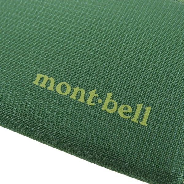 Montbell Mini Zip Wallet, 1133373 (Green, GN), for Men and Women, with Coin Purse
