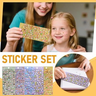 Funny Animal Cartoon Stickers, Decorate Refrigerator Scooter Water Cup DIY Personalized Stickers