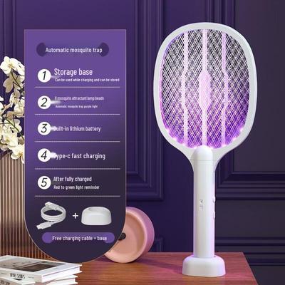 Zhishi 2-in-1 Electric Mosquito Swatter & Trap
