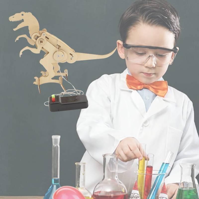 Diy Wooden Tyrannosaurus Rex Educational Science Craft Kit For Kids Hands-on Learning J-22 Material Pack