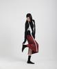 Cotton Rivers Club Checked Long Skirt (Red)