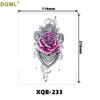 Cartoon Waterproof Full and Half Arm Tattoo Stickers with Creative Color Designs