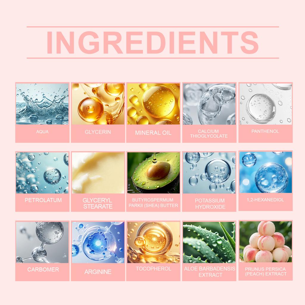 Gentle, Non-irritating, Comfortable, Moisturizing, And Refreshing Hair Removal Cream