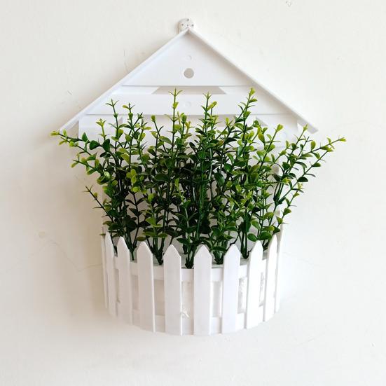 Yousheng Hanging Flower Basket, Sustainable Use Handcrafted Unique Design, Durable Wear-Resistant Home Decoration, for Balcony Garden