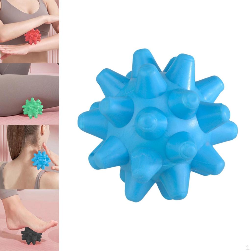 Spiky Ball, Muscle Ball for Home Gym, Travel, Stylish Fitness Gift Men And Women,