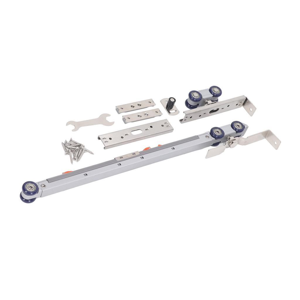 Roller Trolley 4 Wheel Silent Trolley Assembly Roller for Solid Wood Sliding Door Glass Door