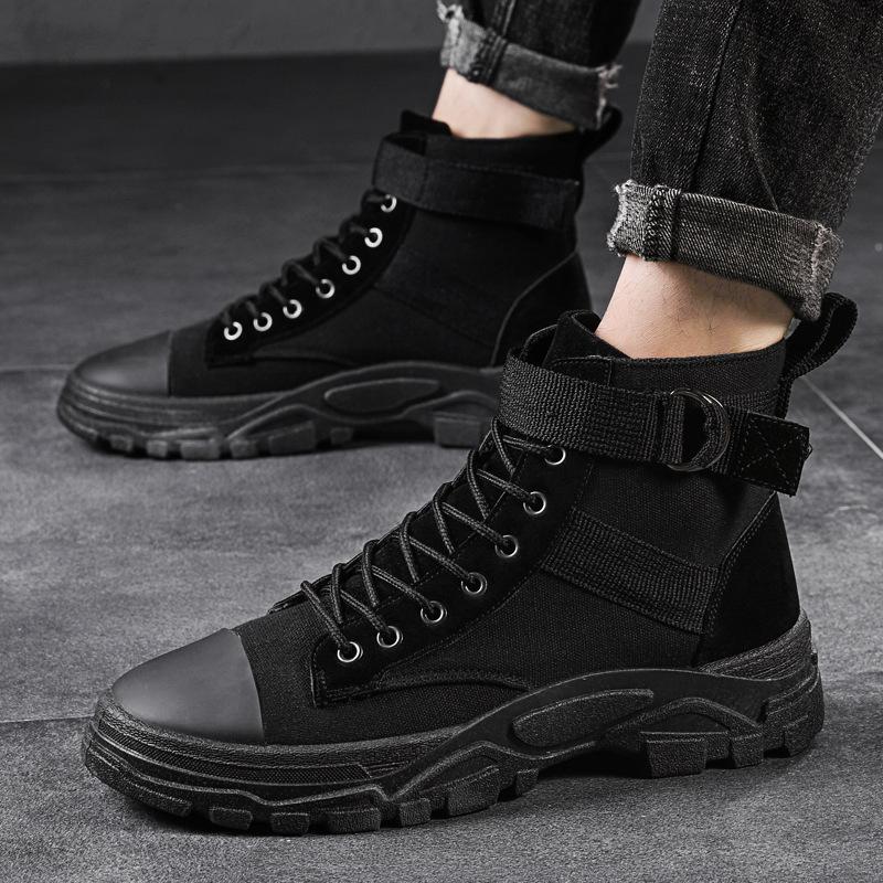 Spring Casual High Top Canvas Martin Boots Winter Outdoor Boots