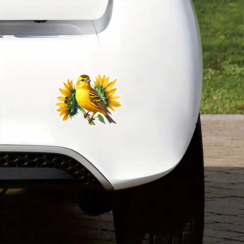 Canary Car Sticker Vinyl Decal Waterproof Rear Window Motorcycle Camper Bumper Truck Laptop Decoration Y05