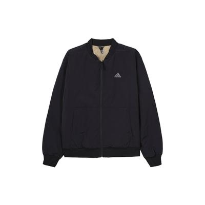 Veste chaude zippée à manches longues en duvet avec imprimé logo pour homme Vêtements d'extérieur Noir HN2140
