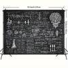 1pc 2D Science Lab Chemistry Theme Party Backdrop Banner-Durable For Birthday Anniversary Graduation Ceremony Wedding -Multi Purpose