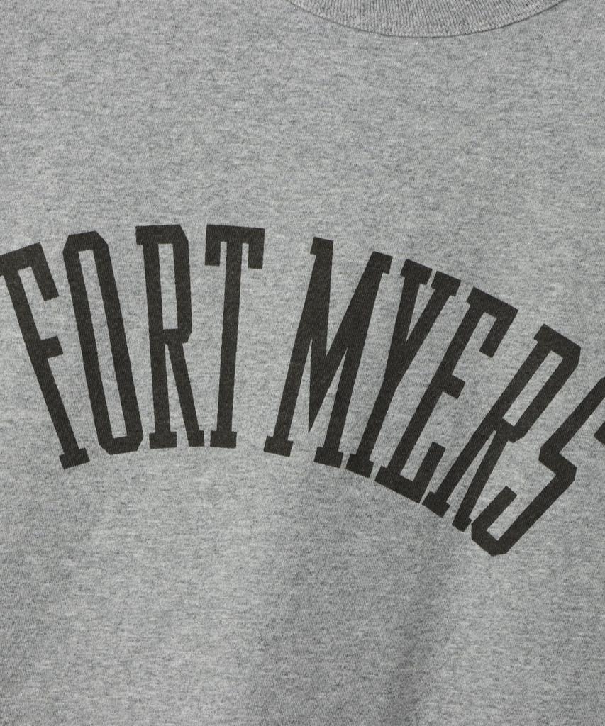 Champion Basic Short Sleeve Oxford Short Crew USA Graphic Print Men's T-Shirt, C3-B344, Gray, Sleeves, Neck, 100% Cotton, Fabric,