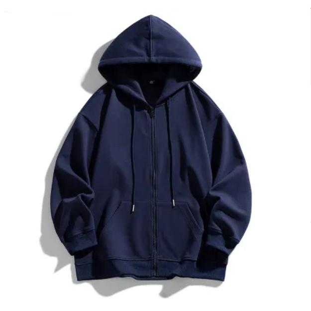 Cardigan Sweater Men's Spring and Autumn Jacket Men's Clothes Hooded Sweater