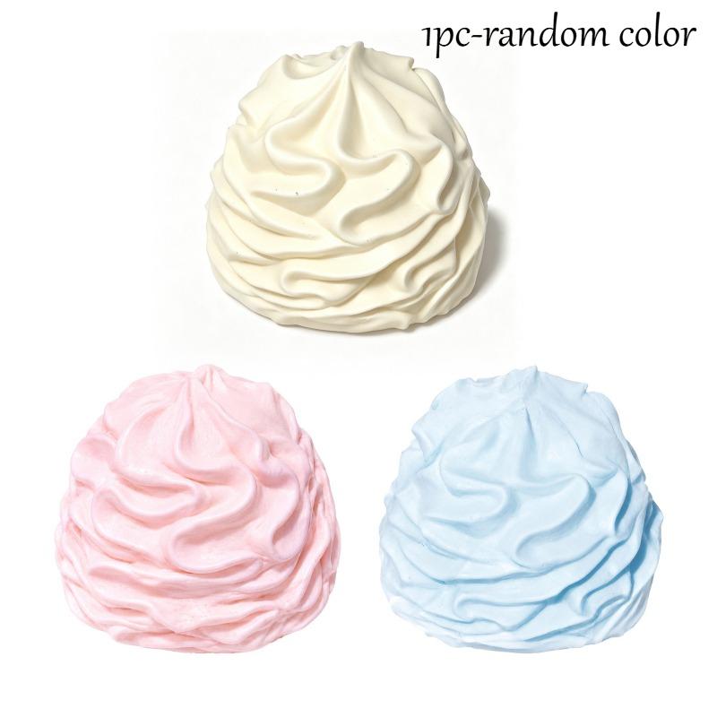 Cream Squishy Toy Soft Fluffy Cream Shape Slow Rebound Squeeze Fidget Toy Stress Relief Vent Decompression Anxiety Relief Toy
