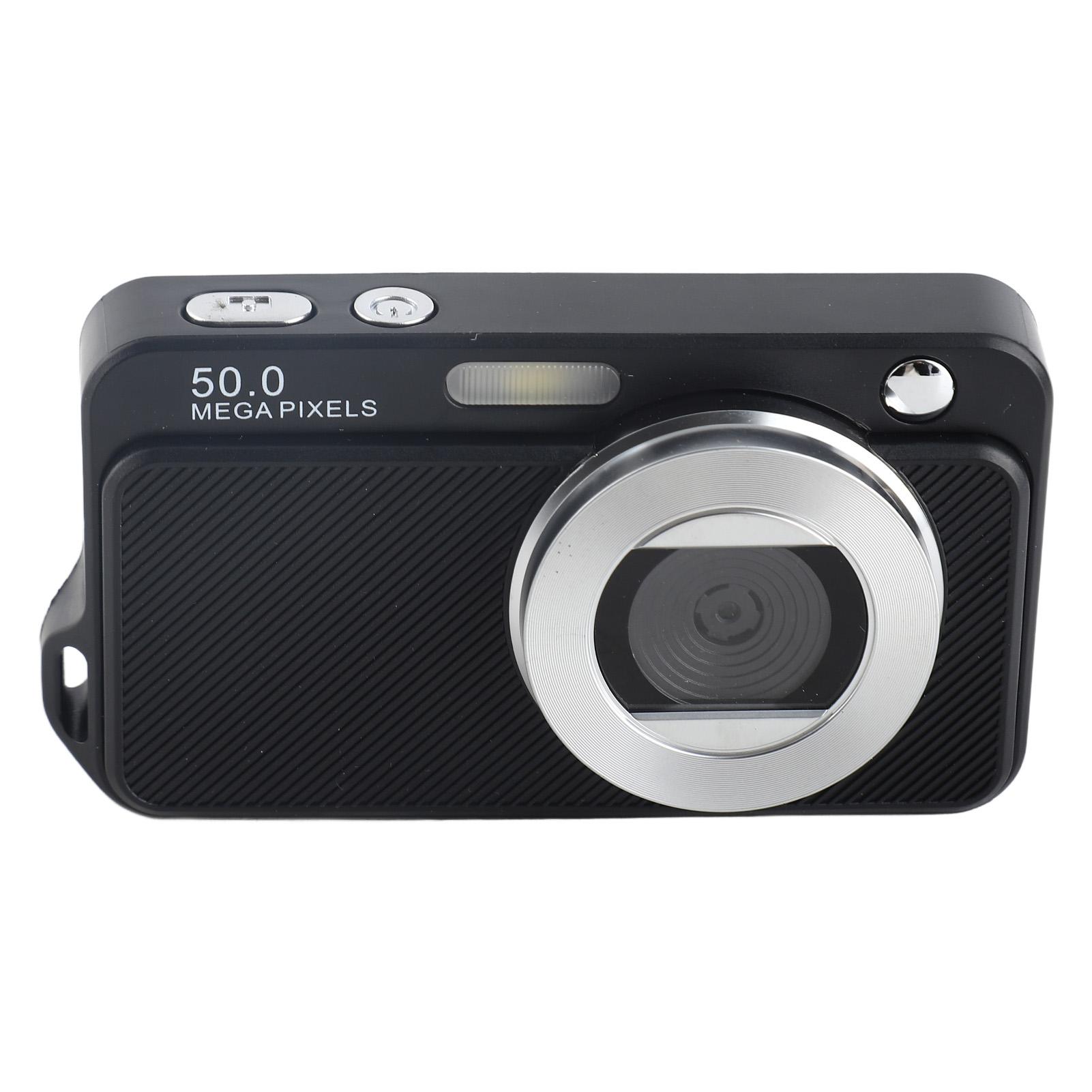 

HD Digital Camera Autofocus 16X Zoom 50MP Image 1080P Recording Vintage Camera Support Video and чорний