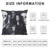 P-Pentagram Band Cushion Cover Pillowcase Ultra Soft Skin Friendly Fabric Cloud Like Comfort & Concealed Zipper
