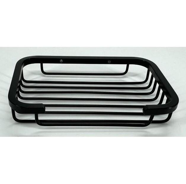 Andex 14 Black Stainless Steel Soap Dish