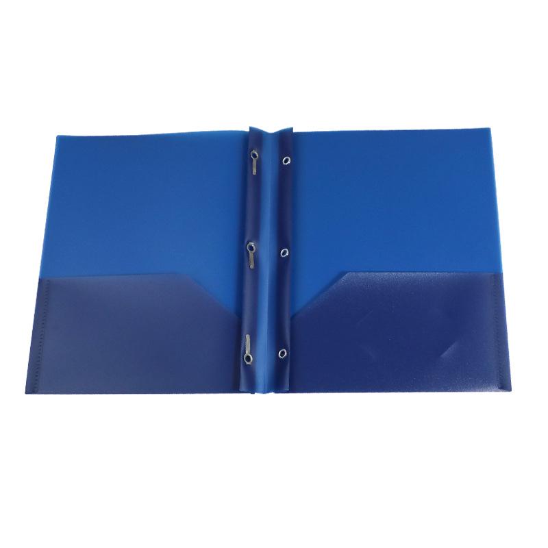 Multi-color Tadpole Clip Document Holder - Plastic Loose-leaf Folder with Classification Storage