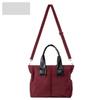Simple Commuter Style Tote Bag Waterproof Nylon Large Capacity Tote Bag Women's Crossbody Shoulder Bag