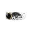 Anonymous Artisan Oldschool Dagger Stone Ring -Black