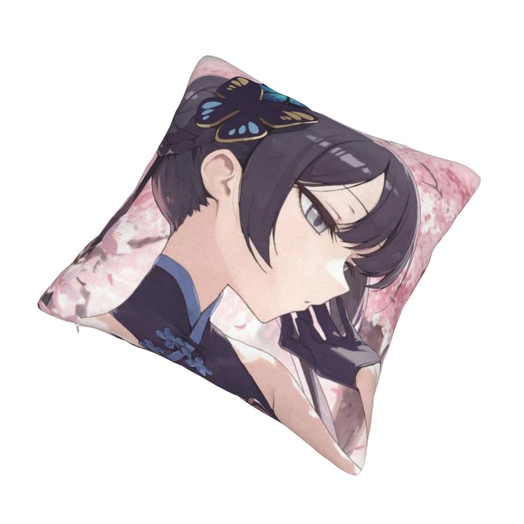 Blue Archive Ryuuge Kisaki Pillow Case Comfy Pillow Cover Funny Pillowcases For Couch Sofa Bedroom