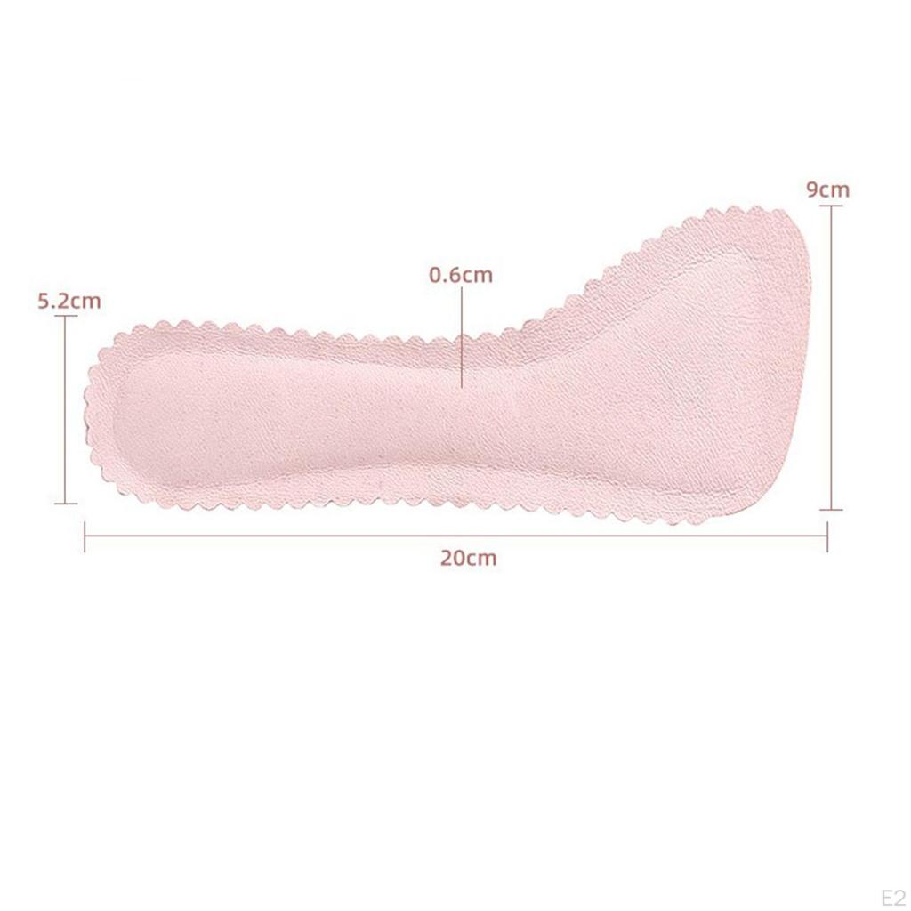 High Pads, Anti Sweat Absorbent, Self Soft Cushions Sandals Inserts Insoles