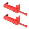 2Pcs Brick Hook Clips Brick Wall Clips for Hanging Leveling Measuring Tool Brick Liner Brick Wall Brick Mounting