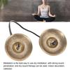 Tibetan Cymbals Auspicious Symbols Handcraft Tibetan Tingsha Cymbals Portable Brass Tibetan Bells for Daily Life Yoga