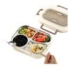 BST 1.4L 304 Stainless Steel Divided Lunch Box