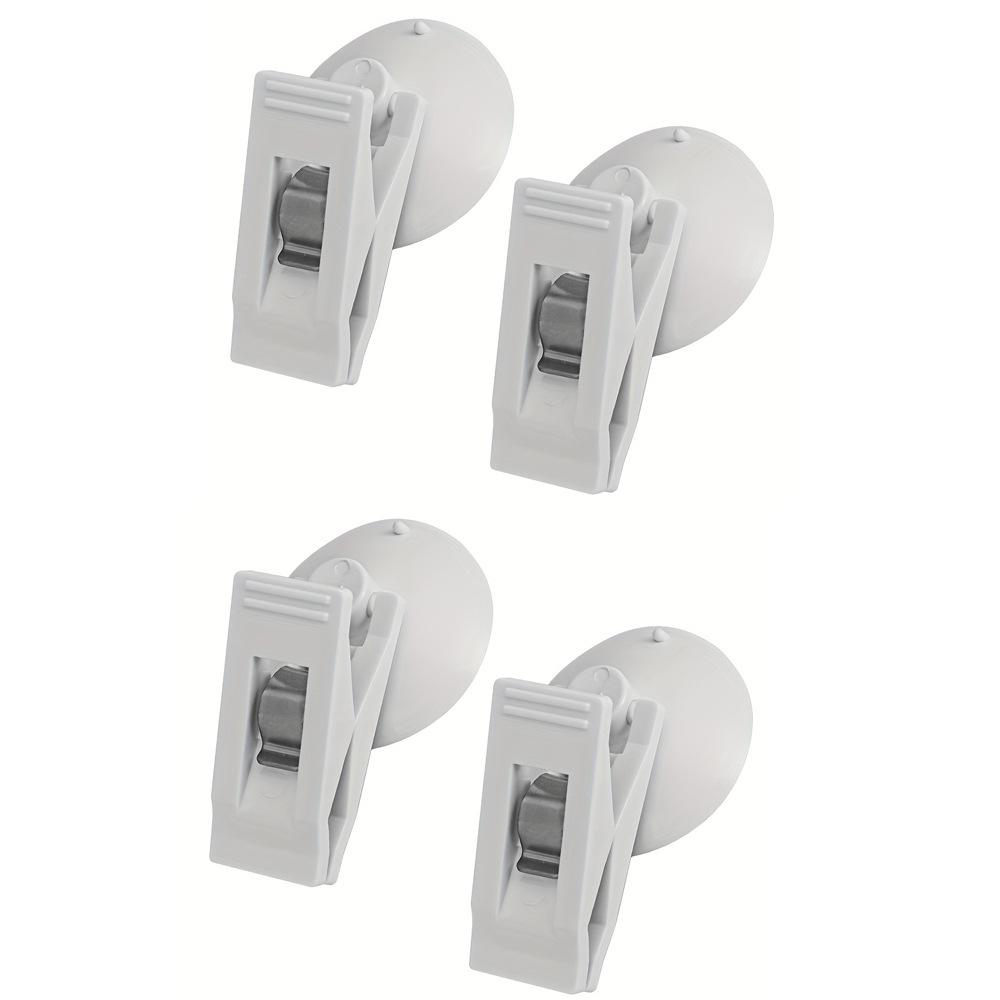 Suction Cup Ticket Clip Car Window Sucker Clip Interior Portable Removable Holder For Sunshade Curtain Car Accessories