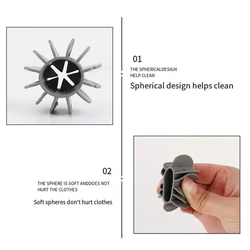 Laundry Ball Reusable Clothe Hair Cleaning Tool Pet Hair Remover Washing Machine Cat Hair Catcher Laundry Ball Anti Entanglement