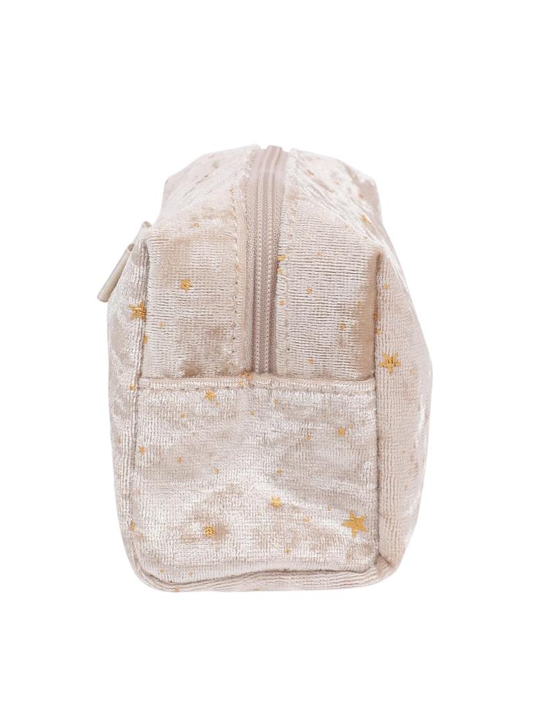 de Star Print Square Pouch for Women 8A42FJJ2100 Gold [Maison Fleur]