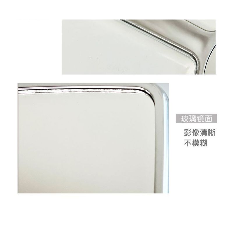 Olsin - Metallic Handheld Mirror (various designs)