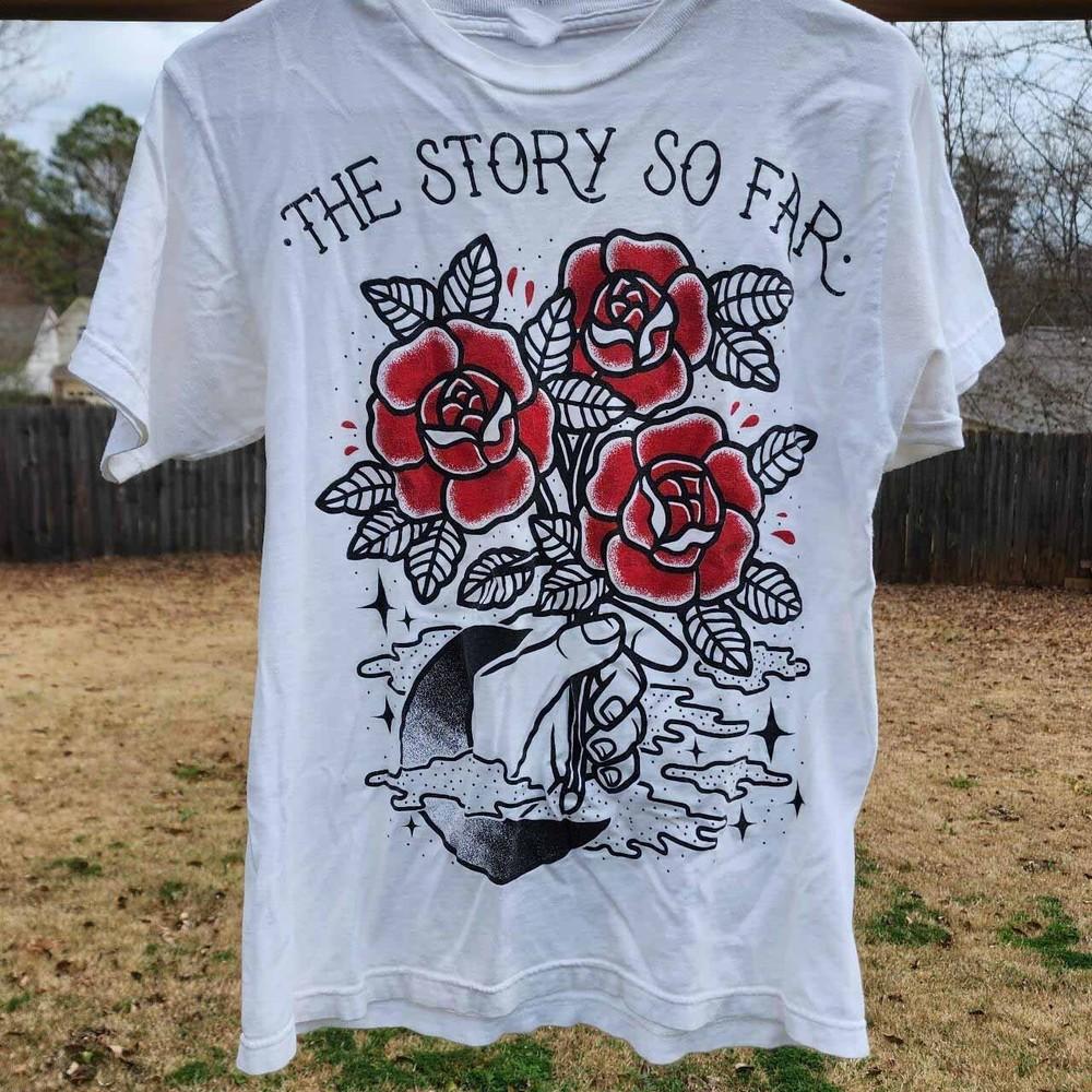 

Футболка унисекс The Story So Far Roses Band Для подарка Все размеры S-4XL LI1317 Футболка унисекс XL