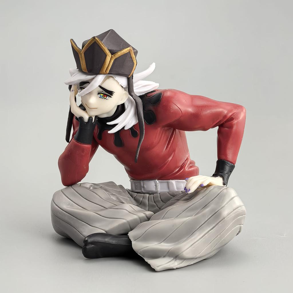Demon Slayer Kimetsu No Yaiba Akaza Battle Douma Anime Figure Pvc Exquisite Model Desk Ornaments Collection Gift For Manga Fans