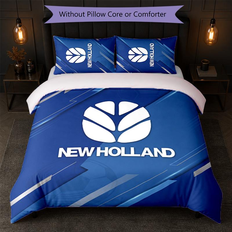 New Holland Print 3Pcs Bedding Set Duvet Cover With Two Pillowcases Soft Bed Linen For Household Bedroom