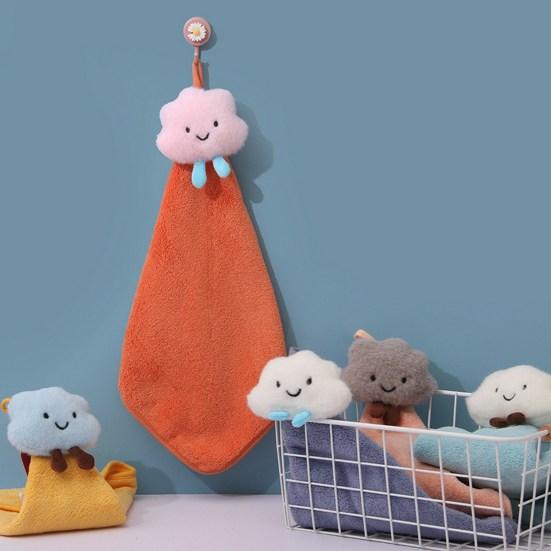 

Полотенце для протирания, удобное супер впитывающее коралловое флисовое 3D цветочное полотенце для кухни, ванной комнаты, подвесное полотенце для рук, аксессуары для дома 30*30cm T