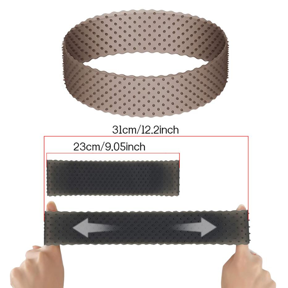 Wig Band Elastic Wig Grip Brown Transparent Black Headband For Fix Wigs Beige Hair Band Without Gel Or Glue Non Slip