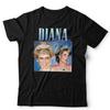 Diana Tričko Princezna z Walesu Poděkování Unisex & Děti Pocta Throwback