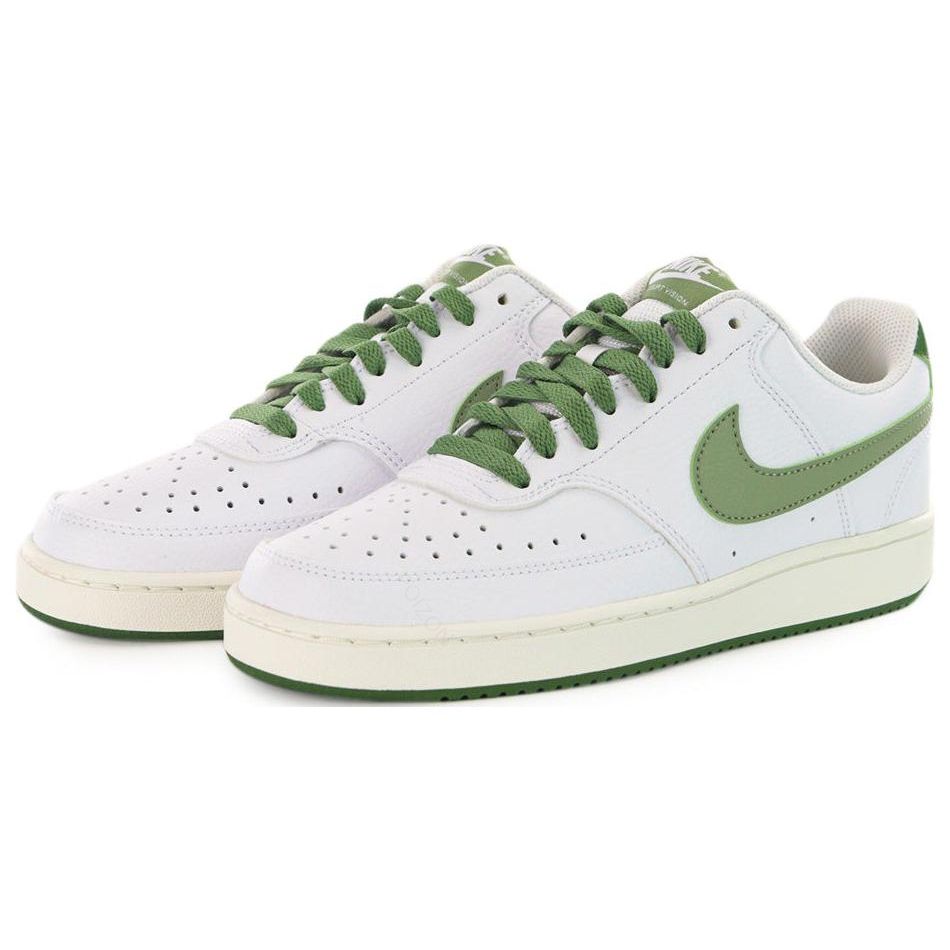 Nike Court Vision Low White Oil Green Unisex Sneakers Treeline Sail FJ5480-100