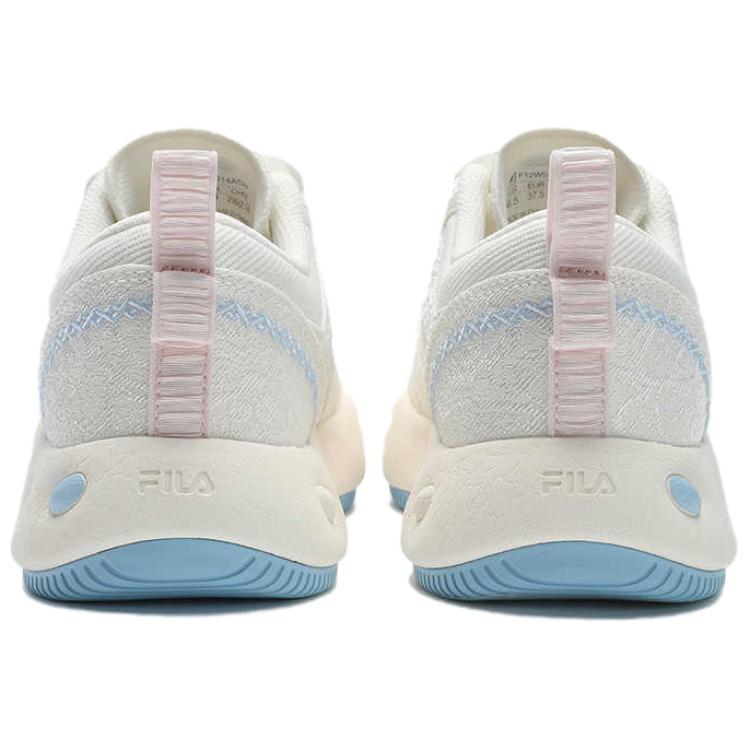 FILA Cookies Ls Fashion Trendy Personality Bow Cute Comfortable Durable Low-Top Canvas Shoes Women sneaker White F12W522314FSW