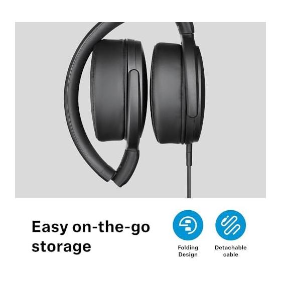 Sennheiser Headphones Wired HD 400S Sealed Type with Smart Remote Control Sturdy Foldable Lightweight Compact [Domestic Genuine Product]