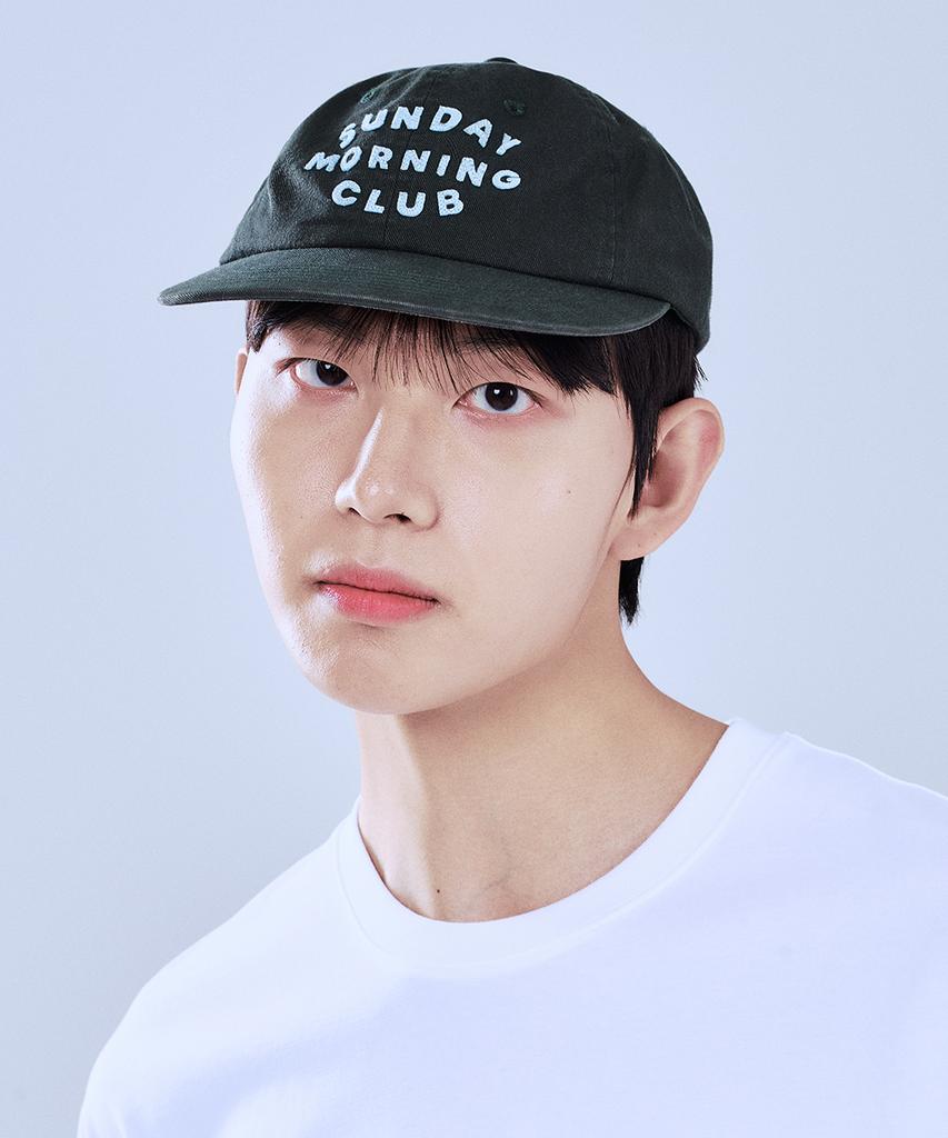 GAINSBORO Sunday Applique Cap_Stone Grey