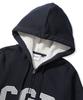 Cgp Arch Logo Boa Hoodie Zip-Up_Dark Navy