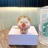 Capybara Tongue-Out Squeeze Toy Keychain Pendant