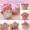 Kawaii Unicorn Plush Backpack For Kids With Soft Mini Coin Purse Pink And White Colors