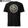 Masonic Freemason Illuminati Symbol All-Seeing Eye Unisex T-Shirt Mens Womens Tees Top Tee