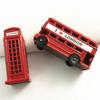 Decorative Fridge Magnets Double Deck British Bus And Telephone Box Fridge Magnet 3D Landmarks